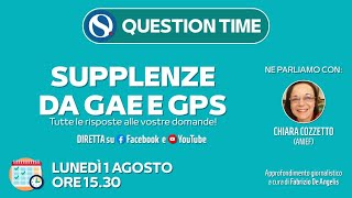 Supplenze GPS cosa indicare nellistanza tutto sulle 150 preferenze Le risposte alle domande [upl. by Karilla]