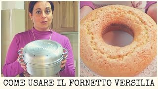 Come cuocere un ciambellone senza forno con la pentola Versilia [upl. by Becky]