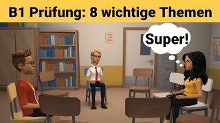 Mündliche Prüfung deutsch B1  Gemeinsam etwas planenDialog  8 wichtige Themen  sprechen Teil 3 [upl. by Ecinrahs]