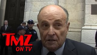 Rudy Giuliani Reveal at Masked Singer Taping Prompts Judges to Walk Out  TMZ TV [upl. by Huang]