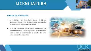 Charla Informativa de Elección del Énfasis para Licenciatura carrera AACE [upl. by Lledualc403]