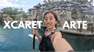 I went to Mexicos BEST AllInclusive Resort  Hotel Xcaret Arte [upl. by Jarus]