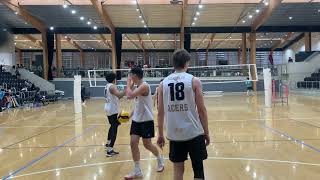 Acers vs JSI Volleyball Men’s Div 1 SEMI FINALS  250824 [upl. by Adnorrahs]