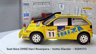 Seat Ibiza Kit Car 1998 Harri Rovanpera Voitto Silander [upl. by Tlevesor]