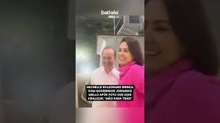 MICHELLE BOLSONARO BRINCA COM GOVERNADOR JORGINHO MELLO APÓS FOTO VIRALIZAR quotMÃO PARA TRÁSquot [upl. by Yves]