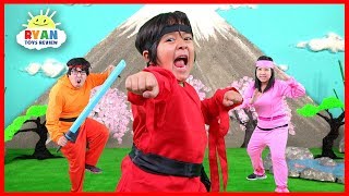 Ryan Ninja Family Kids Song Official Video [upl. by Courtney]