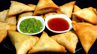 पट्टी समोसा बनाने की आसान विधि।Aloo Patti Samosa Recipe In Hindi patti samosa  samosa patti recipe [upl. by Ailima]