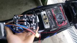 supercapacitor battery on suzuki gs500e [upl. by Denver971]