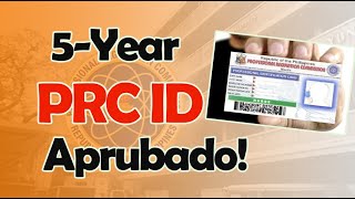 PRC ID 5 YEARS VALIDITY APRUBADO NA [upl. by Bron]