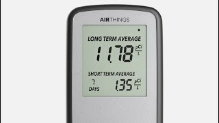 Airthings Digital Radon Detector Model 2350 [upl. by Hackathorn]