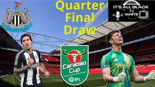 Carabao Cup Quarter Final Draw [upl. by Egrog]