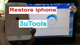 Restore iphone 7 Plus bằng 3Utools  Chạy phần mềm iphone bằng 3Utools  Thang Mobile [upl. by Oinotla]