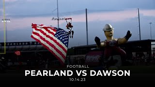 Pearland vs Dawson Football 101423 [upl. by Sharia]