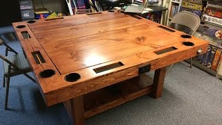 DIY Gaming Table for 150 [upl. by Eelyahs]