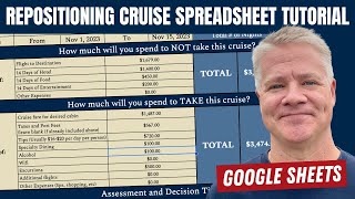 Repositioning Cruise Tool Fly vs Cruise Showdown FREE Spreadsheet [upl. by Buyse673]