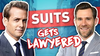 Real Lawyer Reacts to Suits full episode [upl. by Ahsehyt]