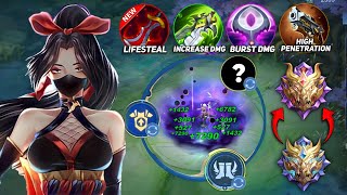 GLOBAL HANABI BEST HIGH DAMAGE HACK BUILD 100 META DESTROYER TO RANK UP FAST🔥 CARRYING TEAMMATES [upl. by Andre]