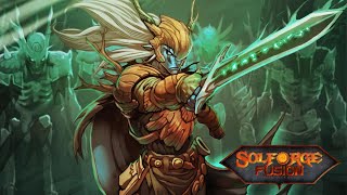 First Look Checking Out Gameplay of Solforge Fusion [upl. by Aleehs]