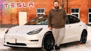 Распаковка Tesla Model 3  как iPhone только машина [upl. by Ynoep]