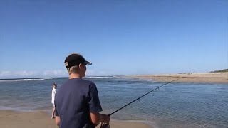 Fishing At Shoalhaven River Opening [upl. by Kcirtapnhoj211]