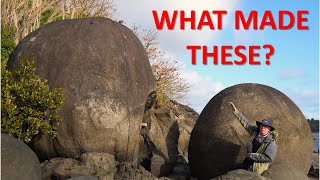 New Zealands Biggest Spherical Concretions [upl. by Ardnwahsal]