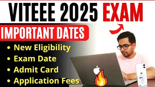 VITEEE 2025 Registration Date Application Form Exam Date Eligibility amp Fees  GyanRoof [upl. by Older542]