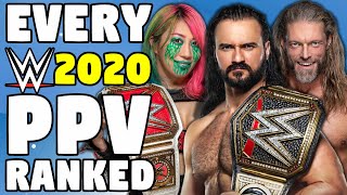 Every 2020 WWE PPV Ranked From WORST To BEST [upl. by Spiegelman625]