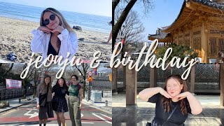 EXCHANGE STUDENT IN KOREA  VISITING JEONJU AND MY LDR GFs BIRTHDAY ✨ [upl. by Aleakim210]