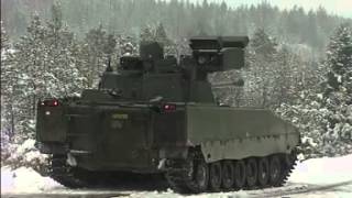 Bofors SAAB  Combat Vehicle CV9040BILL [upl. by Enaffit992]