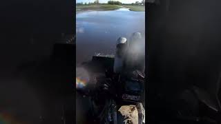 Polaris highlifter skimming polaris mudding atvmudding plantbamboo [upl. by Atiekahs]