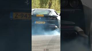 Screaming Novitec 812 doing a Burnout 💨 [upl. by Colpin]