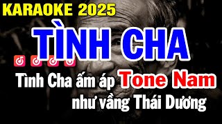 Karaoke Tình Cha  Ngọc Sơn Tone Nam Dể Hát Nhạc Sống  Karaoke Huỳnh Lê [upl. by Radke]