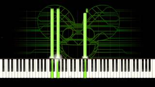 deadmau5  Faxing Berlin Piano Tutorial [upl. by Norton]