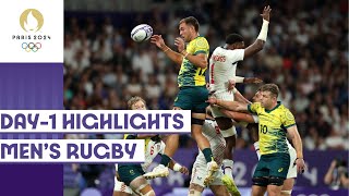 Australia maintain their unbeaten streak 🏉🇦🇺  Paris 2024 Highlights [upl. by Kynthia]