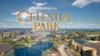 Universal Epic Universe  Celestial Park Animated FlyThrough [upl. by Frey167]