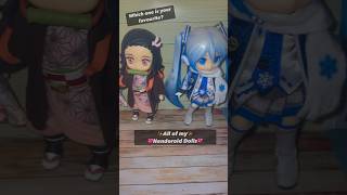 MY 4000 NENDOROID DOLL COLLECTION amp SMART DOLL shorts anime nendoroid bjd collection [upl. by Panthia]