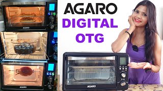 Agaro OTG Oven  Best OTG Oven In India 2024  Agaro Digital OTG  Review amp Demo  Super Shivani [upl. by Gregorio853]