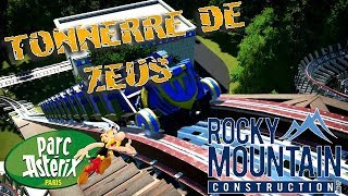 Tonnerre de Zeus Parc Astérix RMC Conversion Concept  Planet Coaster [upl. by Dinse875]