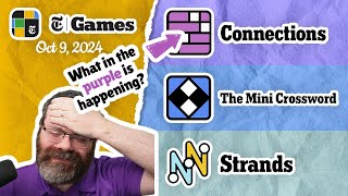 NYT Connections Mini Crossword and Strands  Oct 9 2024 [upl. by Bedwell477]