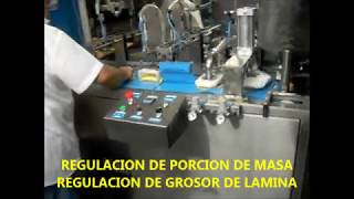 MAQUINAS DE HACER EMPANADAS Y AREPAS2020AUTOMATICA Y SEMIAUTOMATICA [upl. by Boonie]