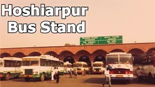 Hoshiarpur Bus Stand Punjab View Visit Punjab [upl. by Allecram]