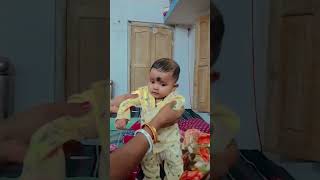 Baby dance Mahishortsvideo dance viralvideo [upl. by Adyam870]