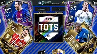 I got Ronaldo and messi in ultimate TOTS Koulibaly and hummels claimed Best packopening profit [upl. by Eselehs379]