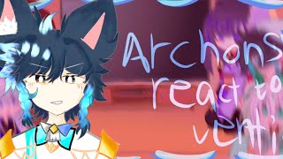 Archons react to venti  genshinimpact  イェ・ユ🍁 [upl. by Arron]