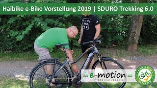 Haibike SDURO Trekking 60 2019  vielfältige Integration und qualitative Ausstattung [upl. by Ebneter]