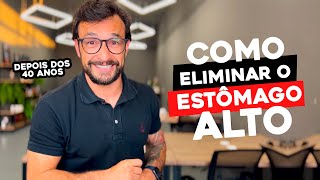 Exercícios para eliminar o estômago alto depois dos 40 anos [upl. by Adabelle]