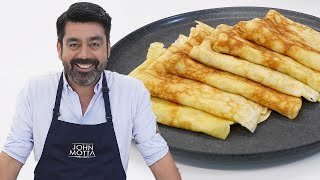 ¡Crepes dulces y salados Receta fácil para cualquier ocasión [upl. by Leahcimnaes]