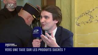 Extrait Interview Bartolomé Lenoir sexprime contre la taxe sur le sucre [upl. by Lyram]