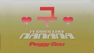 Peggy Gou  It Goes Like Nanana Karaoke Video [upl. by Ellimak]