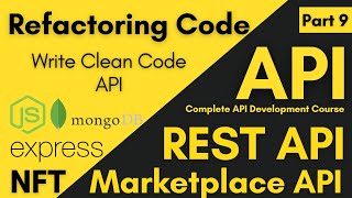 Refactoring Code  How To Refactor Code Rest API  Write Clean Easy To Read Code With Refactoring [upl. by Polash]